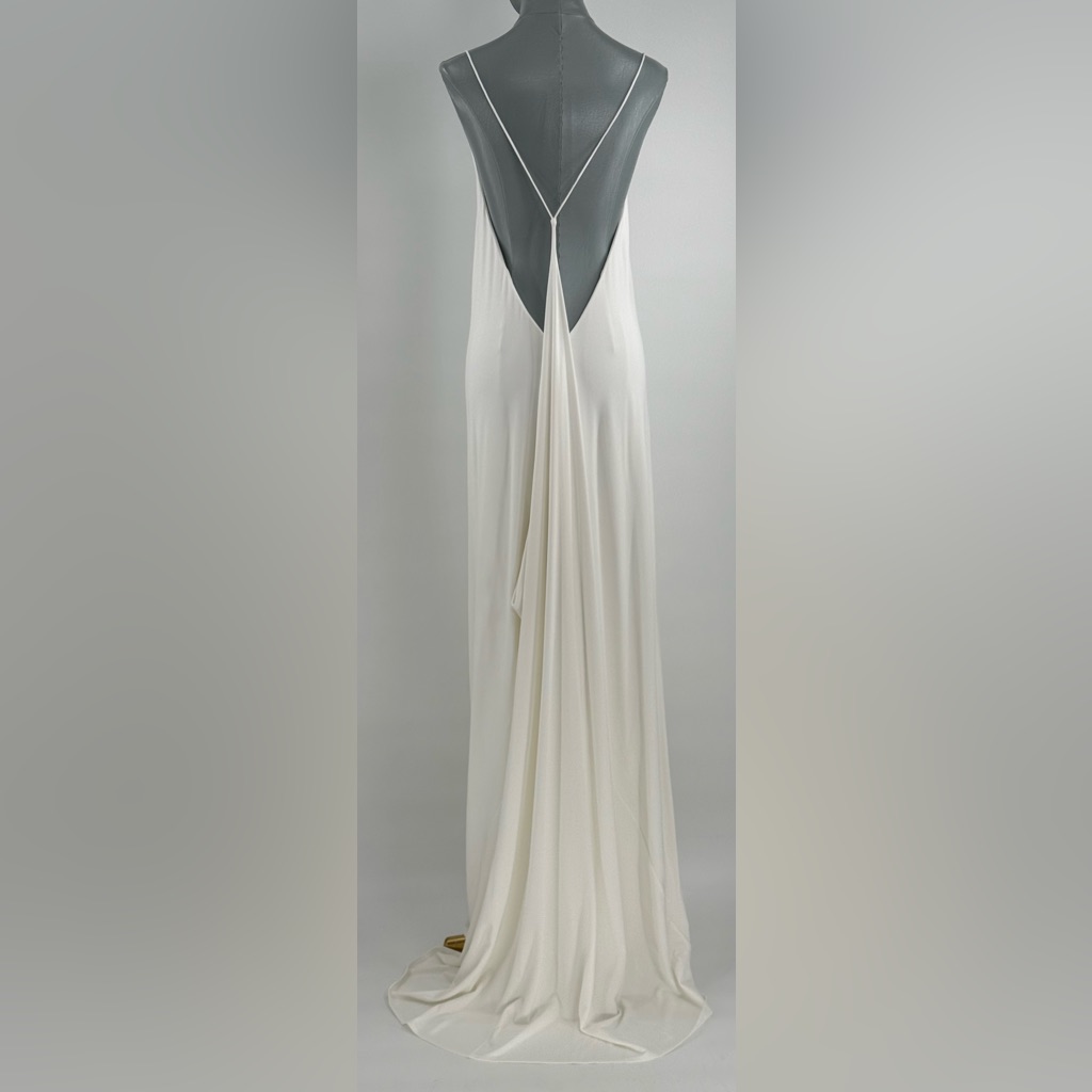 Rat & Boa Ivory Backless Maxi Slip Dress — image 7 of 8